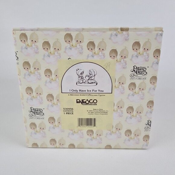 Precious Moments 530956 I ONLY HAVE ICE FOR YOU Christmas Figurine - Picture 9 of 9